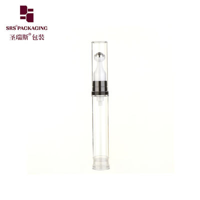 購入 透明な白い耐久性プラスチック ミニ旅行サイズ 眼クリームローラー 5ml 空気のない瓶 online manufacture