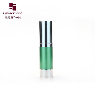 購入 10ml 15ml 20ml 30ml 丸型プラスチックAS 空気のない化粧品容器 online manufacture