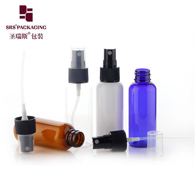 購入 50mlの空気清浄剤の丸いPET再充填スプレー用洗手液瓶 online manufacture