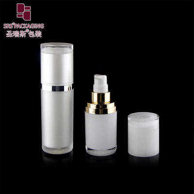 購入 オーダーメイド 塗料 白色 化粧品 皮膚ケア ローション アクリル 空気のないボトル online manufacture