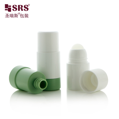 再充填可能な交換可能なプラスチック50ML 75ML ロールオンボール付きデオドラント
