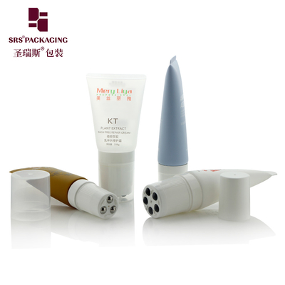 100ml 120ml 5 ロールステールボール マッサージクリーム 空の化粧品 プラスチック丸いロールボールチューブ