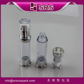 SRS 2015 最新デザイン プラスチック製 丸 透明 贅沢 空き 15ml 20ml 30ml 血清瓶
