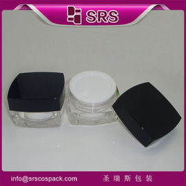 シェングルイシ 梱包 J050-5ml 10ml 15ml 30ml 50ml 100ml 空のアクリル四角クリームボトル