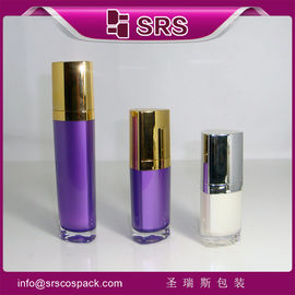 Shengruisi カスタムカラー三角 15ml 30ml 50ml プラスチックアクリルローション 皮膚ケアパッケージ