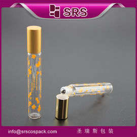 SRS 透明性 シルクスクリーン印刷 10ml 空のガラスロール