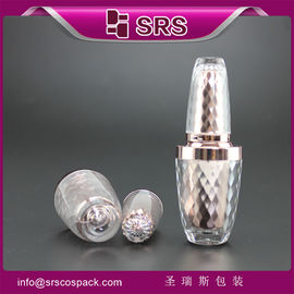 SRS 卸売 高級 空っぽ ファッション 高級 8ml プラスチック ネイルローチ ボトル ブラシキャップ