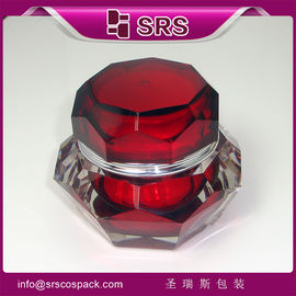 スキンケアクリームのダイヤモンドアクリルボトル J061 50gボトル