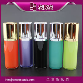 SRS 卸売 15ml 30ml 50ml プラスチック 化粧品 アクリルローション 容器 皮膚ケア用