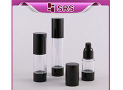 SRS プラスチック製の空気のない血清ボトル,シリンダー 50ml ASローションパッケージ化粧品卸売用