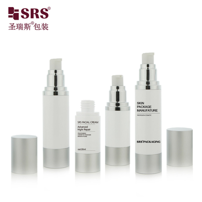 オーダーメイド 卸売 15ml 50ml 空の化粧液 血清 空気のないポンプ ボトル 30ml
