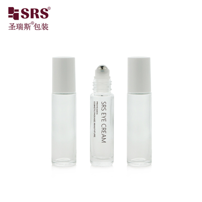 10ml ガラスの香水塗装器 漏れがない 皮膚ケア用オイルローラーボトル ロールオン