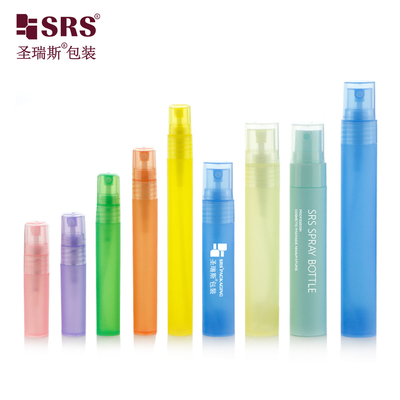 丸いペンの形 PP PCR リサイクル素材 薄霧 10ml スプレーボトル