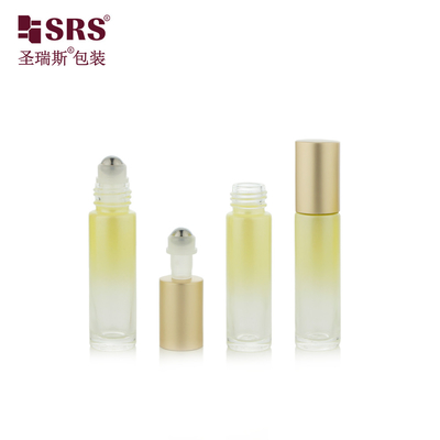 10ml 塗料 カスタム グラデント 黄色 空き 精油 ロール グラス ボトル