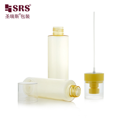 150ml 注射 半透明 カラー プラスチック PCR リサイクル 素材 噴霧器 PET 化粧品 ボトル