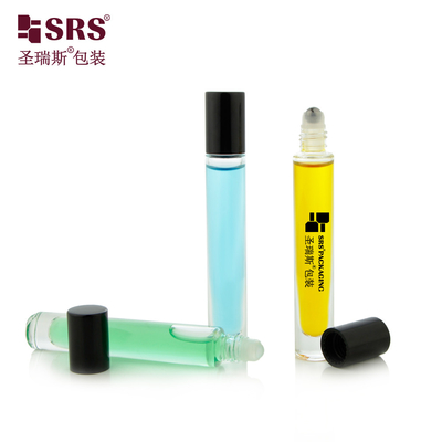 10ml 丸い形 空のガラス 薄い厚い底 漏れがない 精油ローラーボトル