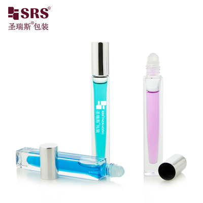 広角色鮮明の香水 漏れがない 厚い底のガラスローラーボトル 10ml