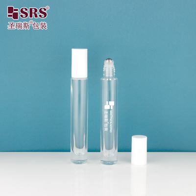 GB1-10ML パーソナライズされた厚いボトル PP PCR プラスチックキャップ ガラスロールオンパッケージ化粧品とスキンケアオイル香水香水用