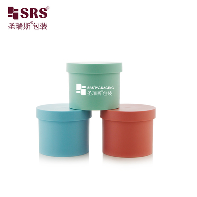 SRSG2 100g インジェクション カラー フロストされたプラスチック PP PCR 環境に優しいボディクリーム 容器