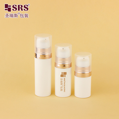 A028 5ml 10ml 15ml 20ml 空丸 PP リサイクル素材 ポケット フェイシャルジェル 空気のないポンプ ボトル サンプル インジェクション カラー カスタマイズ