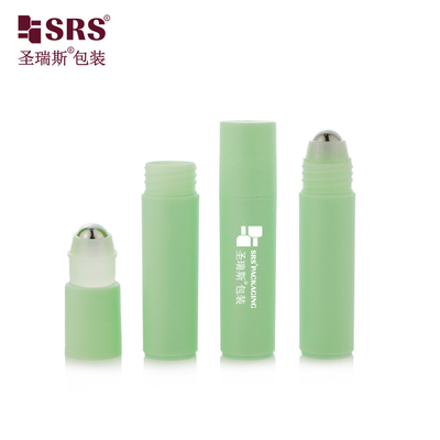 RPPF 20ml 丸型プラスチック 凍結済み 完成品 PP PCR インジェクション 顔クリーム用 鉄球付き ボトル上のカスタムカラーロール