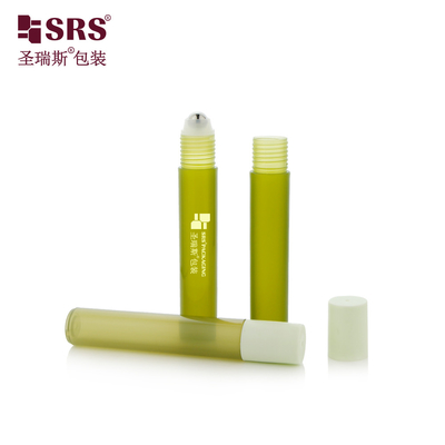 RPP-15ML 注射用半透明緑色マット 完成品 プラスチック製 ロールオン ボトル 梱包容器