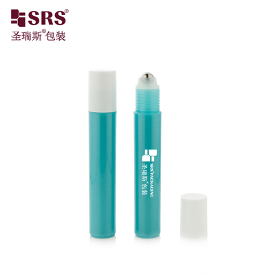 RPP-15ML マットフィニッシュ 模様で光り輝く PP PCR 環境に優しい プラスチック ローラー スチール ボール ボトル