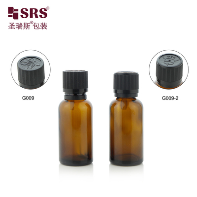 G009-2 TE CRC プラスチックスクリューキャップ ガラスボトル 半透明 シルクスクリーン印刷パッケージ