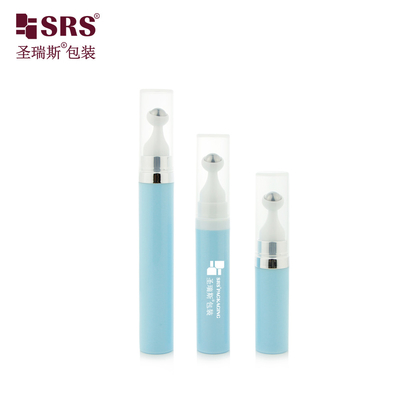 A0035 7. 5ml 10ml 15ml PP 真空眼クリーム ローラーボトル 安全なスナップロックプレスキャップ