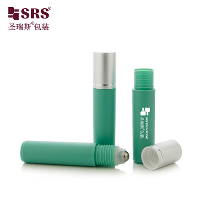 RPA-10ML カスタムカラーインジェクション模造 輝く冷凍 PP PCR ロールボール 眼血清 マッサージ ボトルで眼ケアルーチンに革命をもたらします