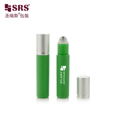 RPA-10ML 持続可能で光り輝く冷凍プラスチック製PPPCR眼血清ボトルでブランドを高めよう:カスタムカラー,ローラー鋼ボール&マッサージ機能