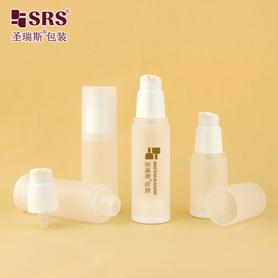 PA0216 20ml 30ml 40ml 50ml PP グランシー マット イン フォーム プラスチック PP PCR ローションポンプ付き空気のないボトル