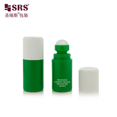 RPPC1-60ML オーダーメイド 緑色 固体色 プラスチック PP PCR リサイクル素材 消臭剤ゲルボトルの包装