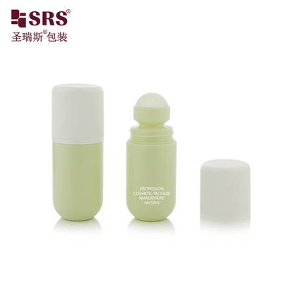 RPPA1-50ML リサイクル モノ素材 PP プラスチック CRC 子供耐性キャップ 丸い底のボトル アンティペルシピラントジェルパッケージ