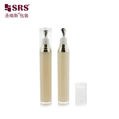 LR001-15ML 塗装 カスタム カラー 贅沢 透明 アクリル 目血清 瓶 包装 化粧品