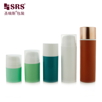 PA609 30ml 50ml かわいいケアクリーナー ローション ジェル ファンデーション PP 空気のないボトル スナップオンポンプ 漏れなし
