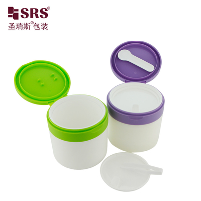 SRS1 120g 150g インジェクション カスタム カラー プラスチック PP PCR リサイクル クリーム 容器
