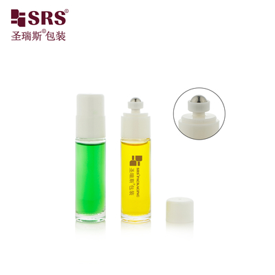 BLPB 15ml クリア 卸売 オーダーメイド 模具 ガラス ロール オン ボトル スイッチ ローラー ステール ボール ボトル 香水
