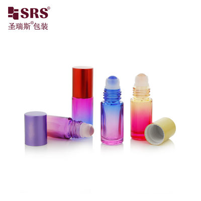 BLPM-5ML SRS 卸売 透明 モールド 厚い壁 ハードガラス ロールオンボトル エッセンシャルオイル用 漏れなし