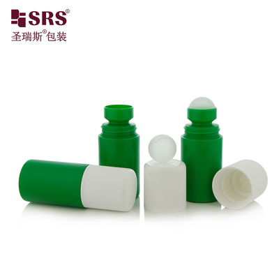 RPPC1-60ML かゆみ止めジェル マッサージ ローラーボール ボトル ロゴ印刷 CRC 漏れ防止 グリーンパッケージ