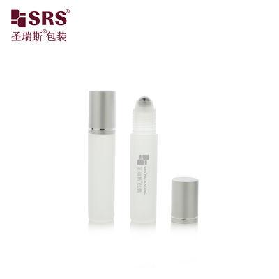 RPA-10ML 丸型 空きPP リサイクルインジェクション カラーローラー スチールボール マッサージ ヘアエッセンス ボトル