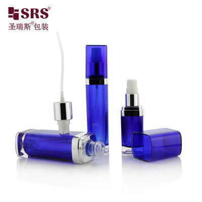 SRS 中国製造 アクリル化粧品 15ml 30ml 60ml 120ml 蓋付きプラスチックローションボトル