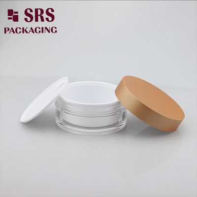 J027B クリーム用青い塗装のカラー化粧品のボトル 120ml