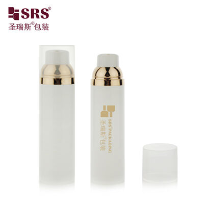 PA0202A 30ml 50ml 75ml 100ml 注入用 カスタムカラー グロッシー シルクスクリーン印刷 エアーレスボトル ファンデーション用
