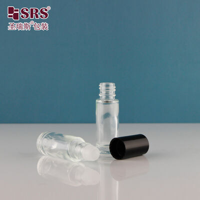 4ml Comprehensive Customization Leak Proof Molded Glass Roll On Bottle For Travel Essential Oil Sample Packaging