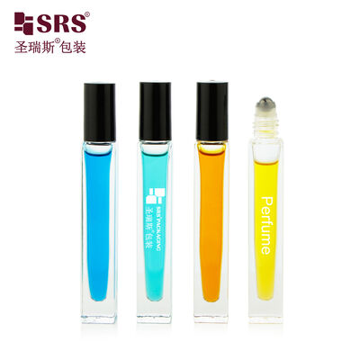 Leak‑Resistant Screw Neck Glass Roll On Bottle Travel Size For Aromatherapy Fragrance Liquid