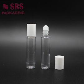 唇光香水のためのPET-8mlプラスチック透明のロールボールボトル 空