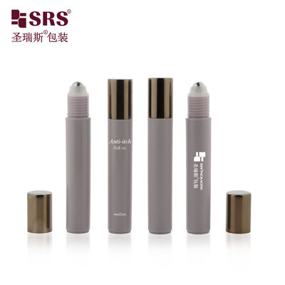 RPA 15ML 目血清ゲルプラスチック PP ローラー鋼球マッサージロールオンボトル