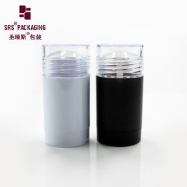 D042 透明な丸いプラスチック製のASスティック 空のデオドラントのパッケージ