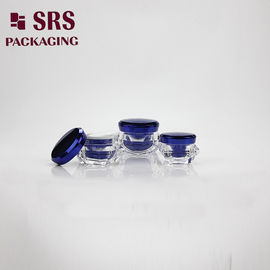 ダイヤモンド形 5g 15g 30g 50g ダブルウォール 豪華なマスク 蓋付きアクリル容器